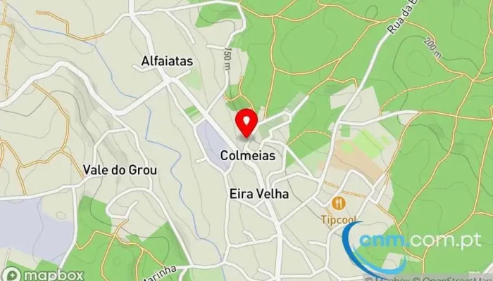 mapa de Ponto CTT Correios em R. Alfredo de Sousa Brandão 71
