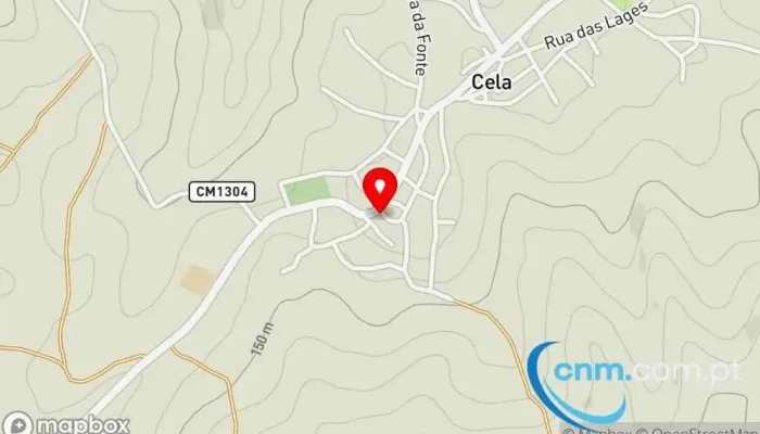 mapa de Ponto CTT Correios em Acb