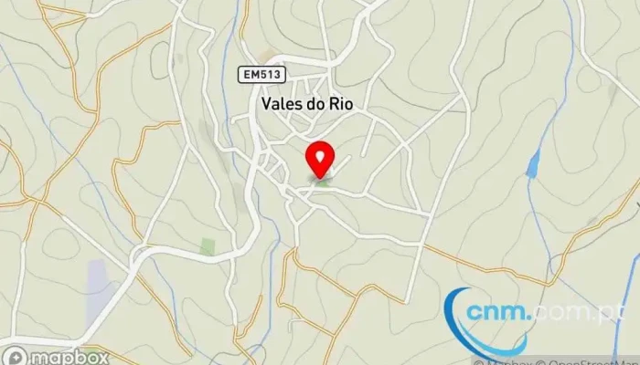 mapa de Ponto CTT Correios em R. de Santo António N.º 2