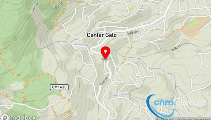 mapa de Ponto CTT Correios em Covilhã