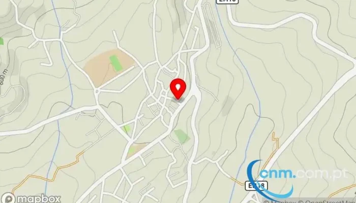 mapa de Ponto CTT Correios em Teixoso