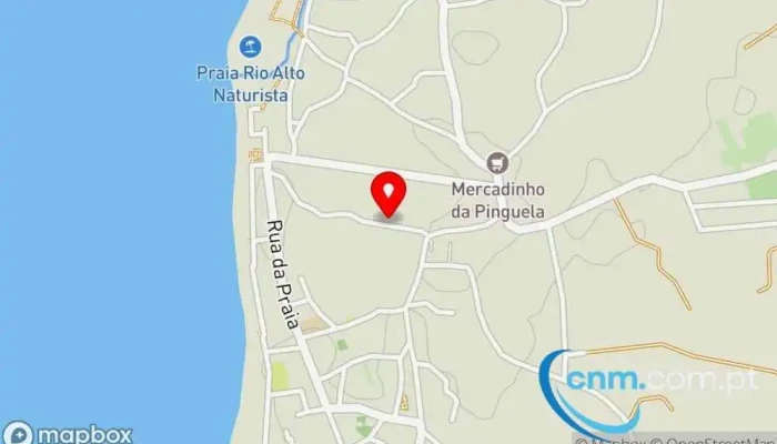 mapa de Ponto CTT Correios em Aguçadoura