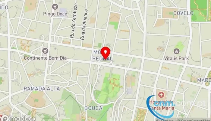 mapa de Ponto CTT Correios em Porto