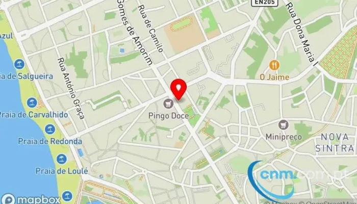 mapa de Ponto CTT Correios em Póvoa de Varzim