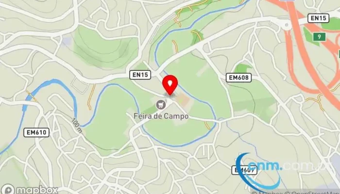 mapa de Ponto CTT Correios em Campo