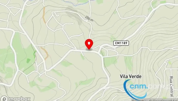 mapa de Ponto CTT Correios em Flg