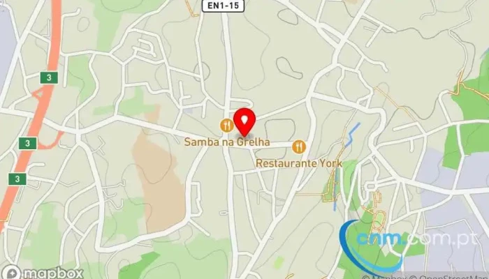 mapa de Ponto CTT Correios em Vila Nova de Gaia