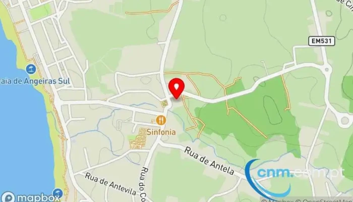 mapa de Ponto CTT Correios em Lavra