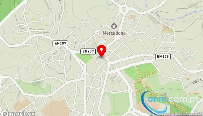 mapa de Ponto CTT Correios em Lousada