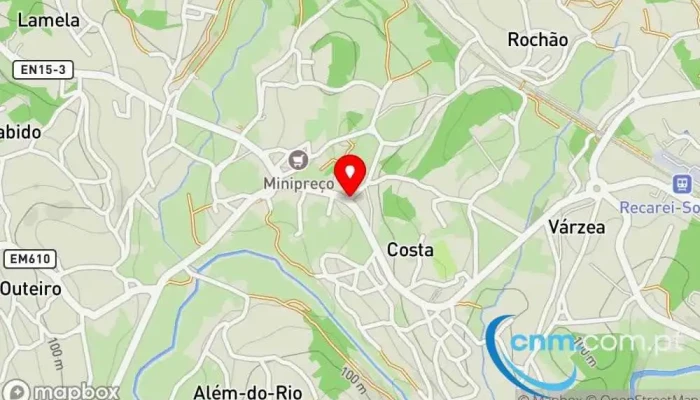 Ponto Ctt -  Mapa - Recarei