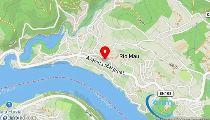 Ponto Ctt -  Mapa - Rio Mau