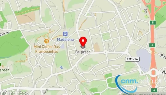 Ponto Ctt -  Mapa - Vila Nova De Gaia