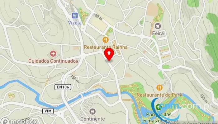 Ponto Ctt -  Mapa - Vizela