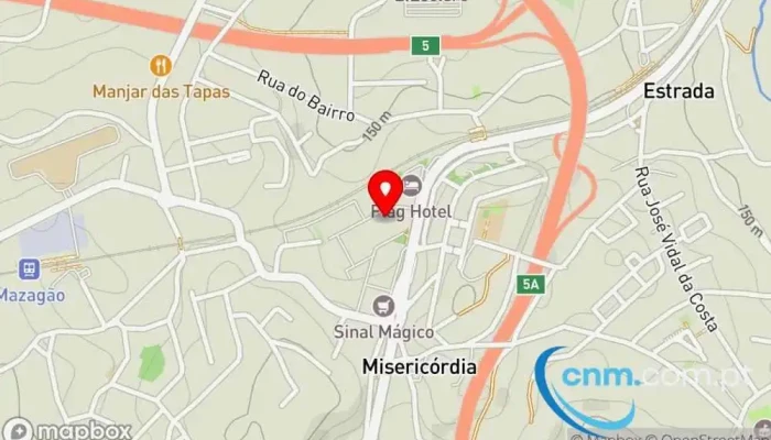 Ponto Ctt -  Mapa - Braga
