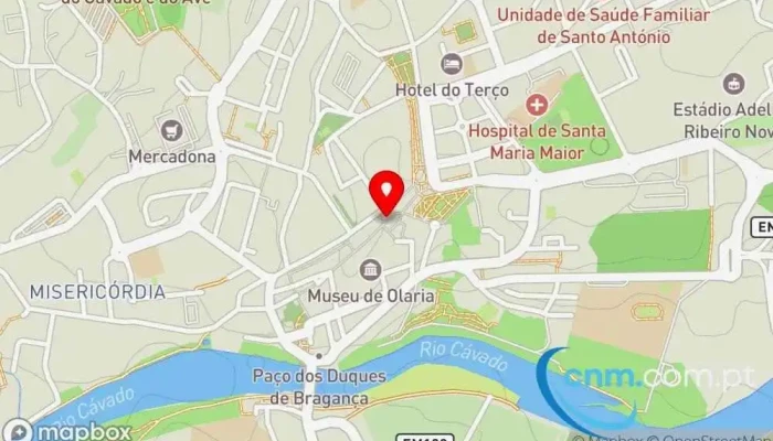 Ponto Ctt -  Mapa - Barcelos