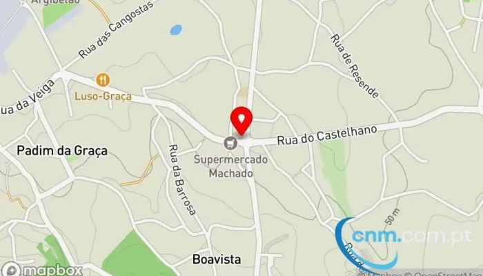 Ponto Ctt -  Mapa - Braga