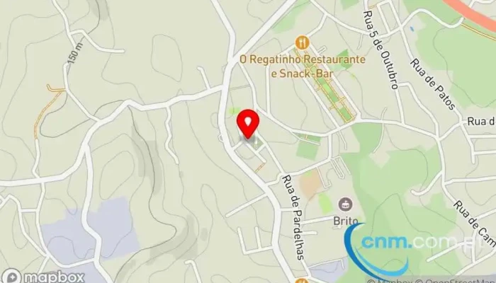 Ponto Ctt -  Mapa - Brito