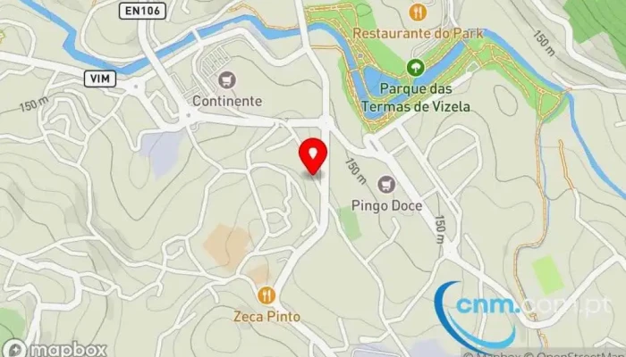 Ponto Ctt -  Mapa - Vizela