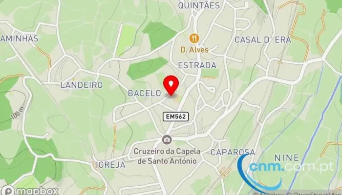 Ponto Ctt -  Mapa - Nine