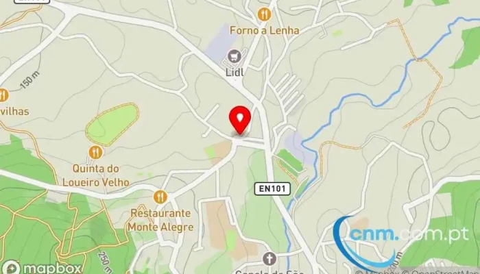 Ponto Ctt -  Mapa - Guimarães