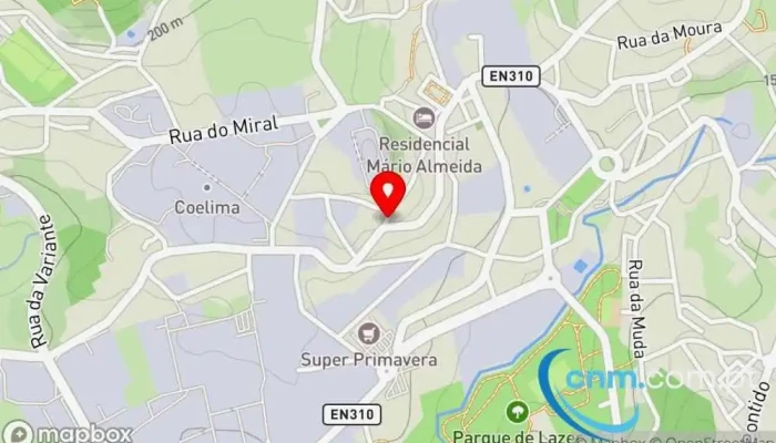 Ponto Ctt -  Mapa - Silvares
