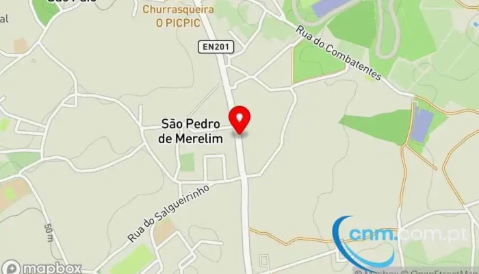 Ponto Ctt -  Mapa - São Pedro De Merelim