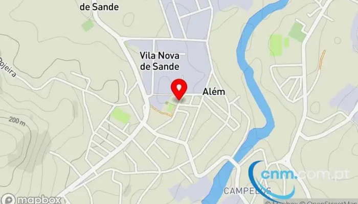 Ponto Ctt -  Mapa - Sande (vila Nova)