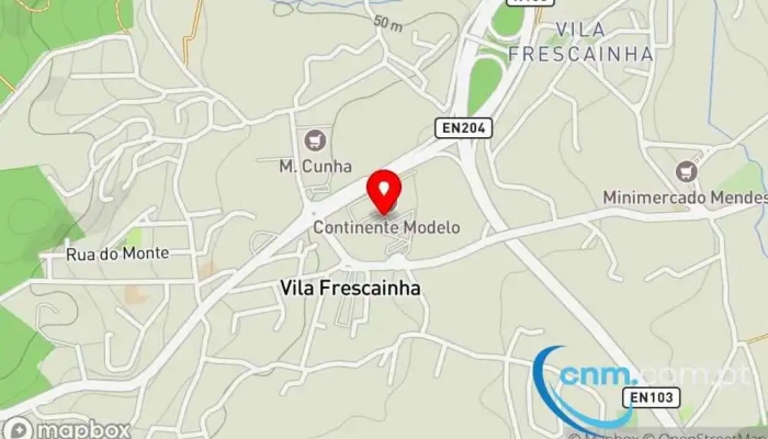 Ponto Ctt -  Mapa - Vila Frescainha (são Pedro)