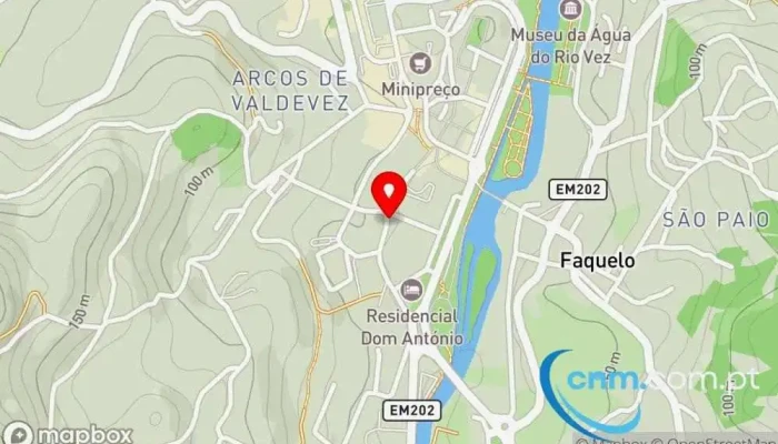 Ponto Ctt -  Mapa - Arcos De Valdevez