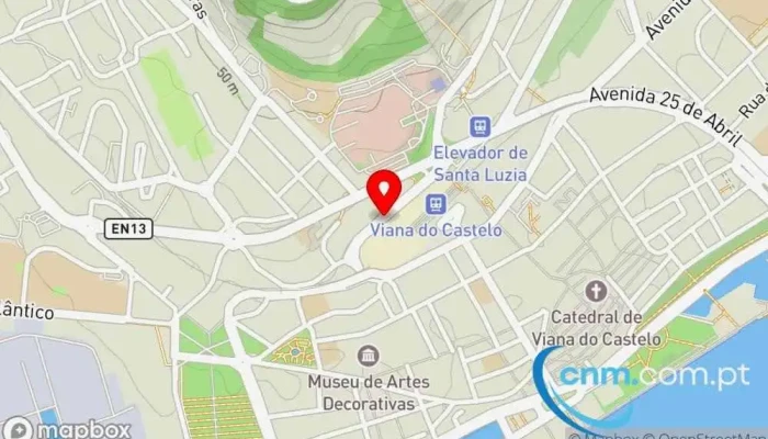 Ponto Ctt -  Mapa - Viana Do Castelo