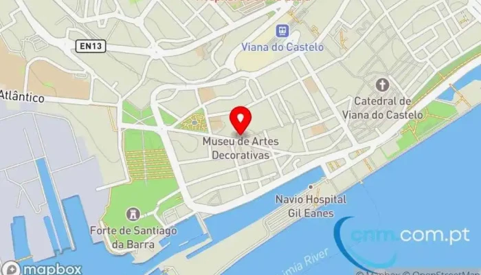 Ponto Ctt -  Mapa - Viana Do Castelo