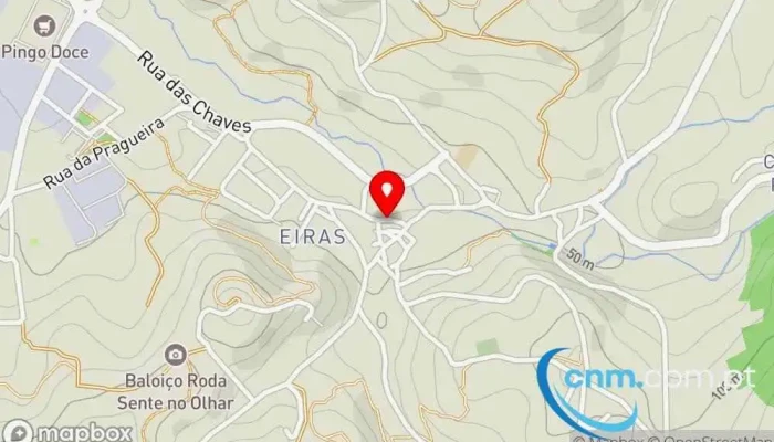Ponto Ctt -  Mapa - Coimbra