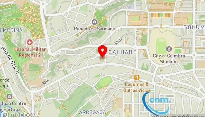Ponto Ctt -  Mapa - Coimbra