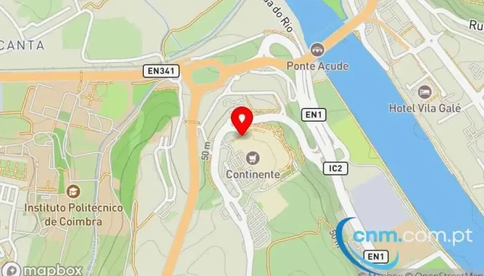 Ponto Ctt -  Mapa - Coimbra
