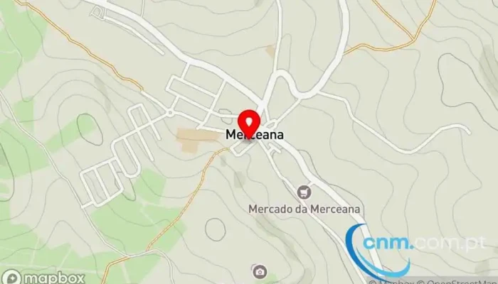 Ponto Ctt -  Mapa - Aldeia Galega Da Merceana