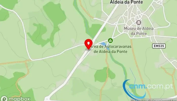 Ponto Ctt -  Mapa - Estrada Nacional 233, 6