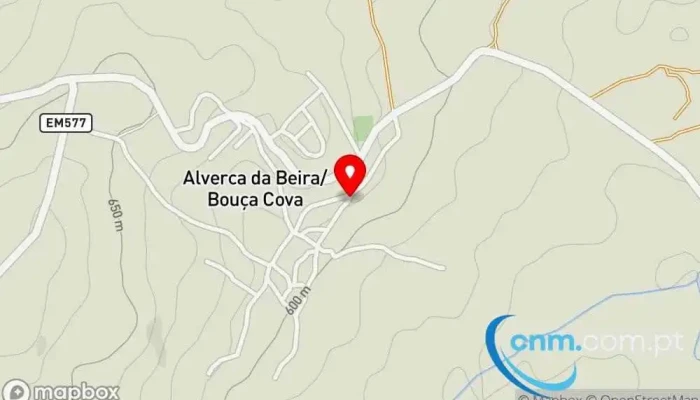 Ponto Ctt -  Mapa - Alverca Da Beira