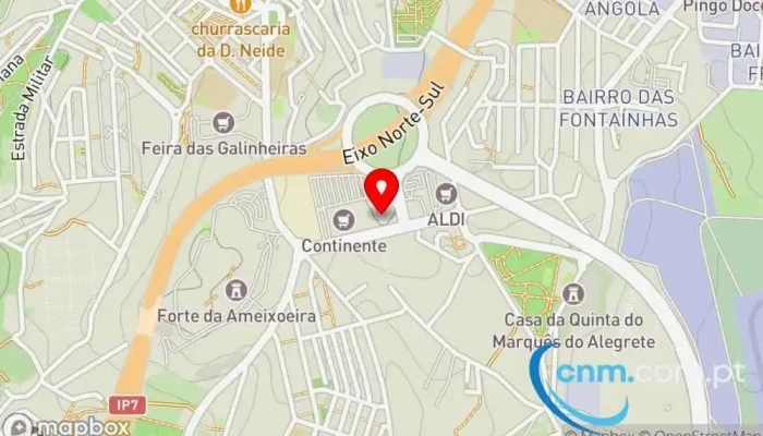 Ponto Ctt -  Mapa - Lisboa