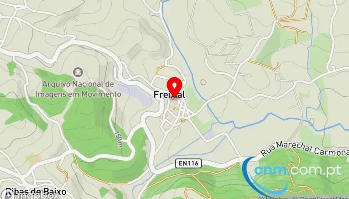 Ponto Ctt -  Mapa - Azueira
