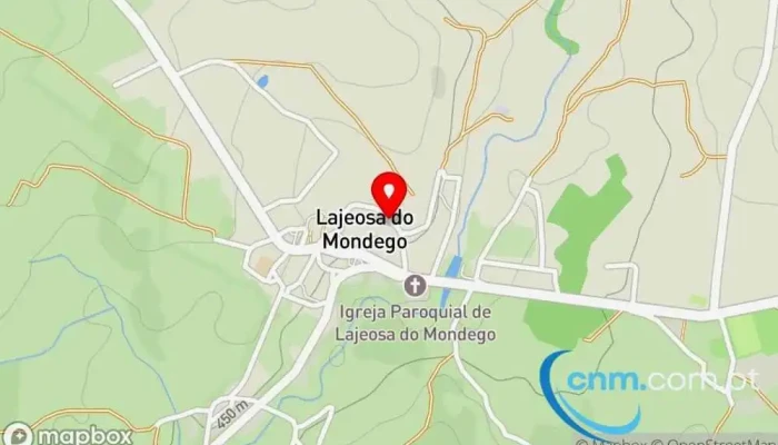 Ponto Ctt -  Mapa - Lajeosa Do Mondego
