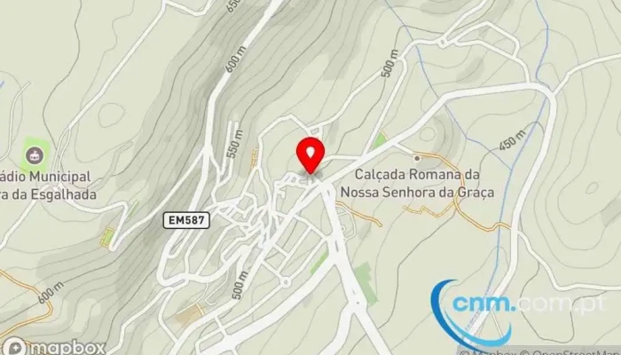 Ponto Ctt -  Mapa - Fornos De Algodres
