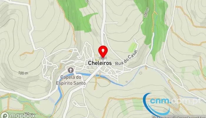 Ponto Ctt -  Mapa - Cheleiros