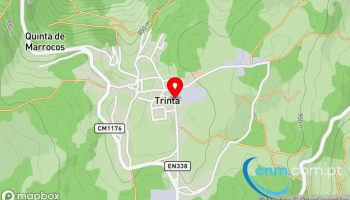 Ponto Ctt -  Mapa - Trinta