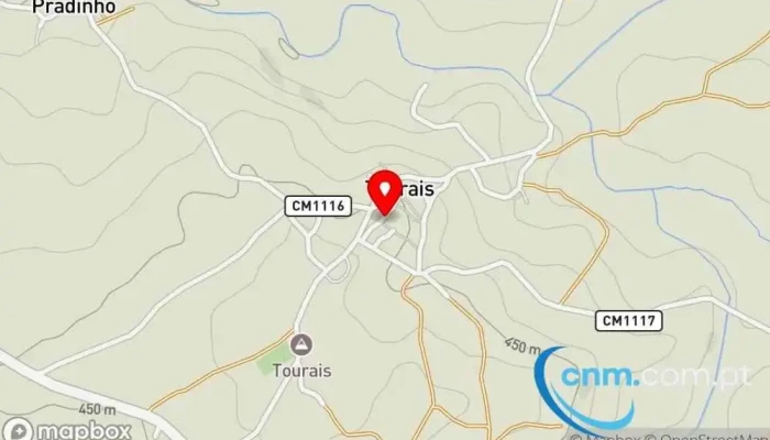 Ponto Ctt -  Mapa - Tourais