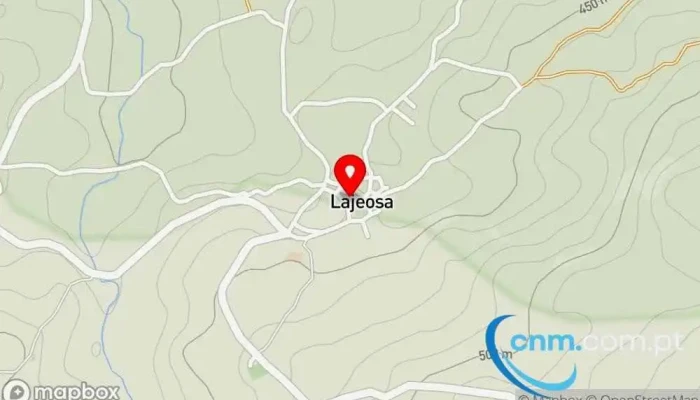 Ponto Ctt -  Mapa - Lajeosa