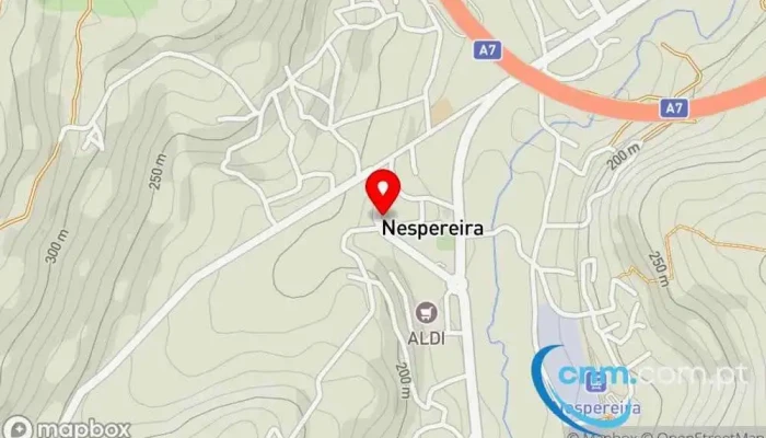 Ponto Ctt -  Mapa - Nespereira