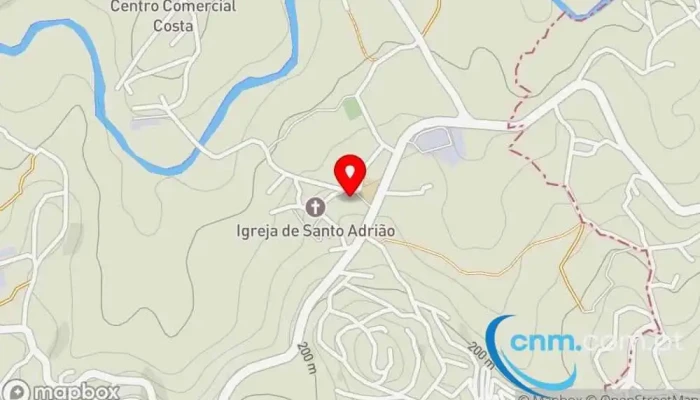 Ponto Ctt -  Mapa - Santo Adrião Vizela