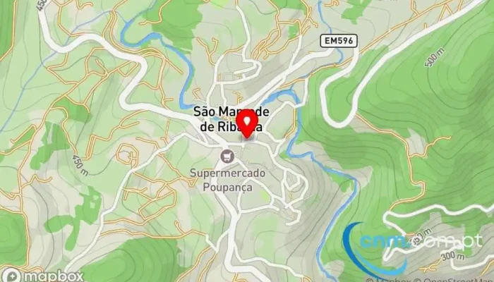 Ponto Ctt -  Mapa - São Mamede De Ribatua