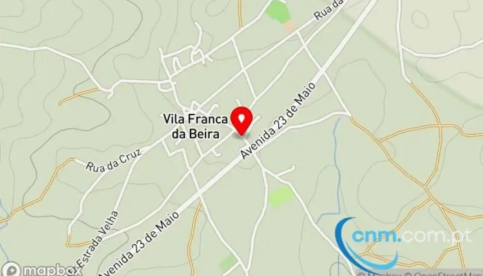 Ponto Ctt -  Mapa - Vila Franca Da Beira