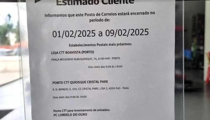 Ponto Ctt -  Tudo - Porto